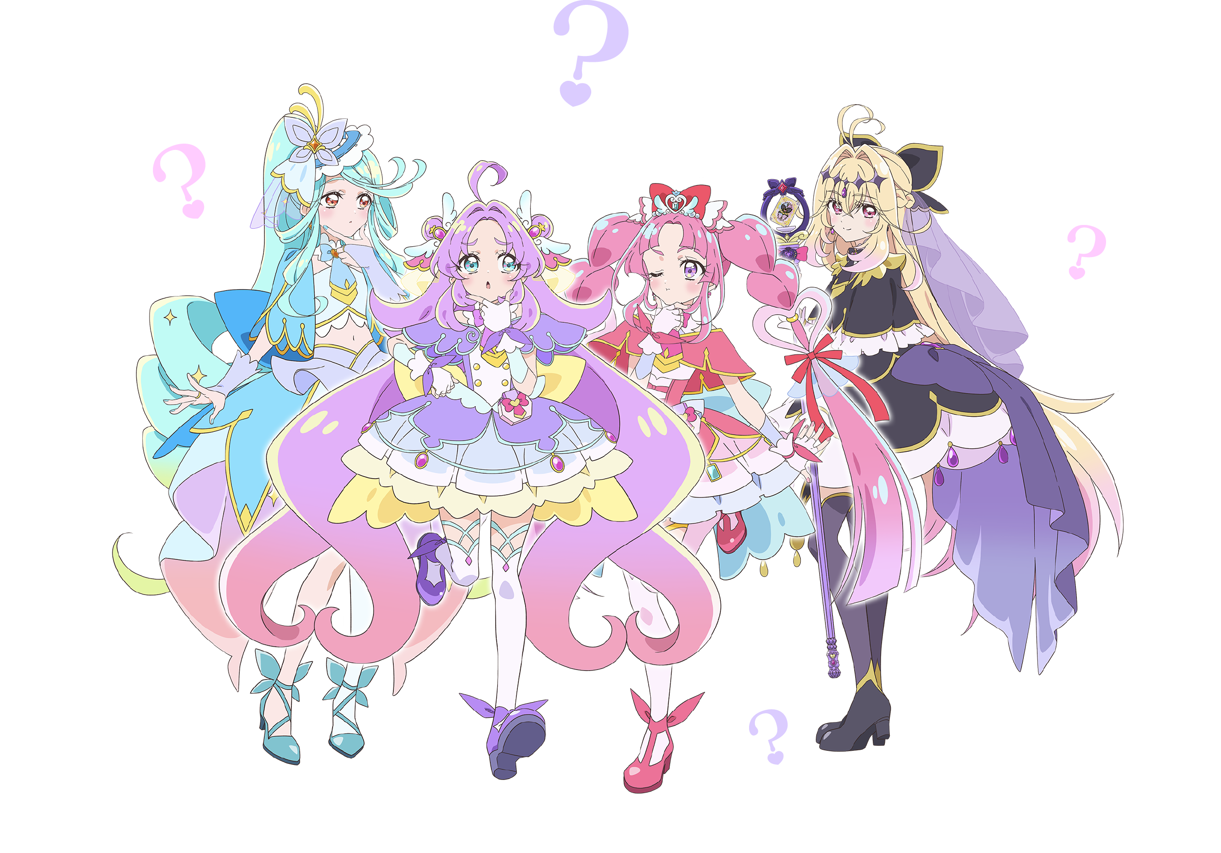 名探偵プリキュア4人